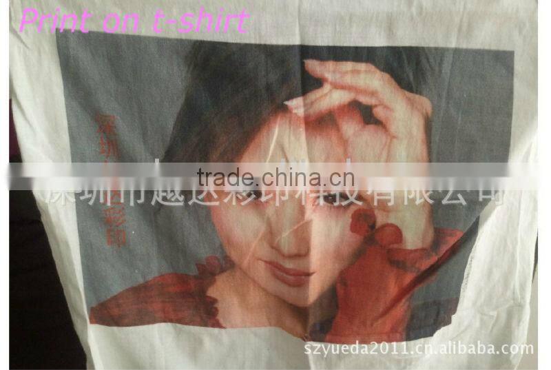 Eight colors 3d t-shirt printer / 3D t-shirt printing machine