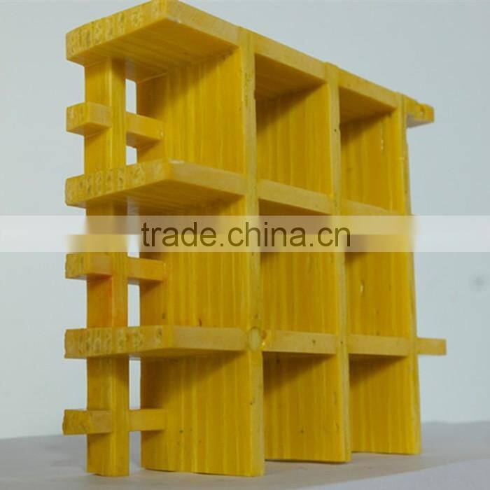 fiberglass frp grating panel, cell 38*38mm mesh size