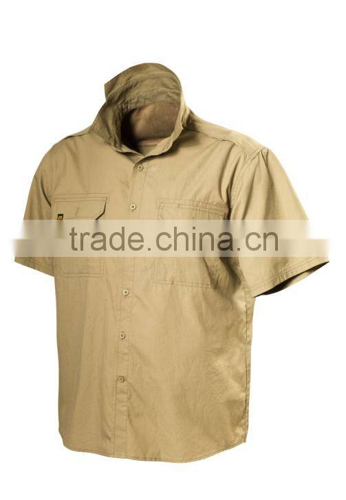 100% cotton short sleeve workwear