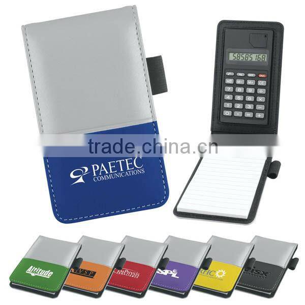 pu notebook calculator notebook for promotional