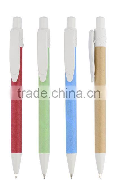 User-Friendly Recycle Paper Pen Eco Pen