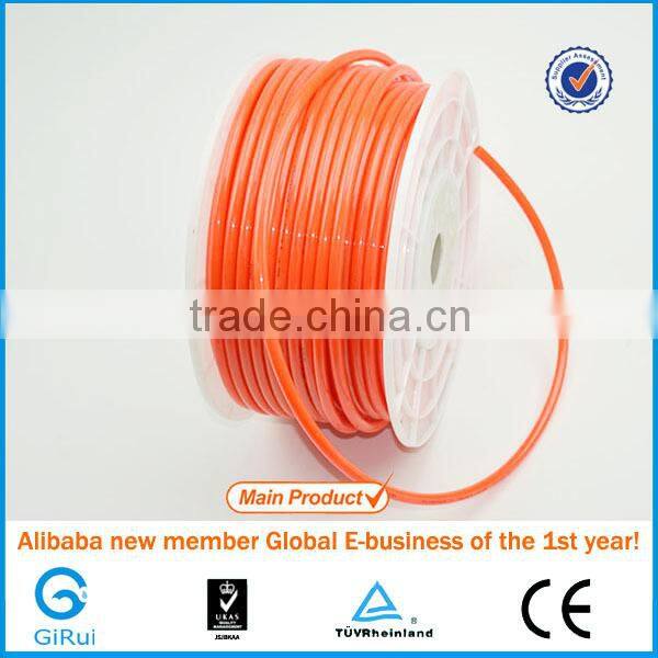 orange color PU air hose