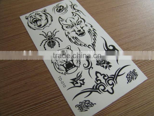 2015 hot selling tattoo sticker,temporary tattoo sticker,Eco-friendly Non-toxic Gold tattoo sticker