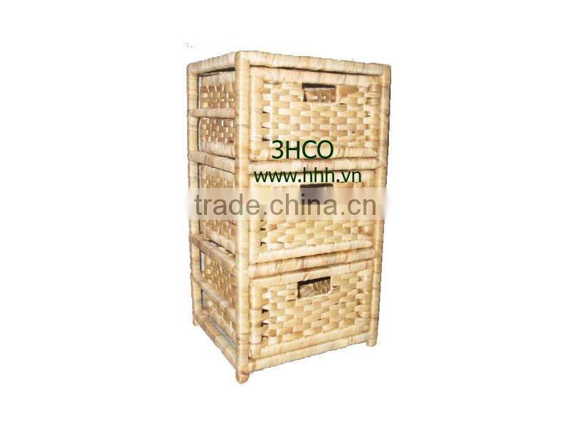 2015 New Product Water Hyacinth Basket for Home Decoration and Furniture