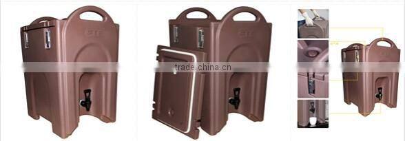 Thermocan 40L, portable coldhot beverage container, plastic beverage cooler