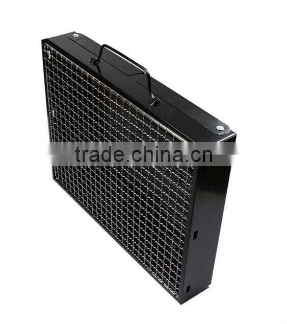 Mini box BBQ grill outdoor portable folding barbecue grill