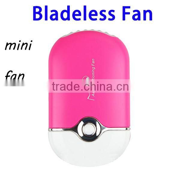 2016 portable fan rechargable, outdoor bladeless fan top selling