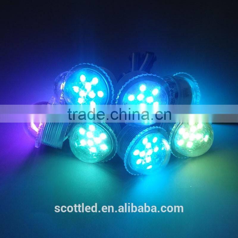 Cheap hot-sale 35mm pixel led amusement lights,9 leds