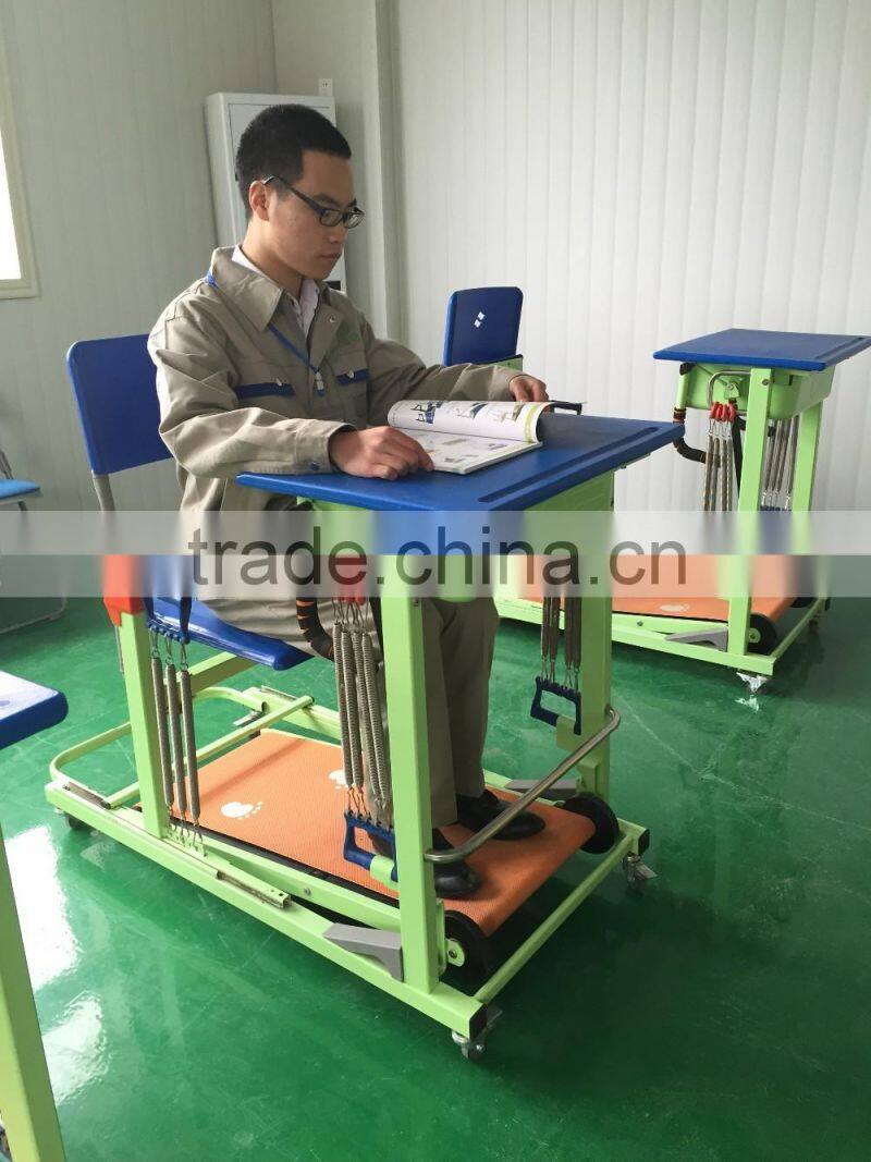 exercise school desk and chair cheap sports modern school furniture HXZY061
