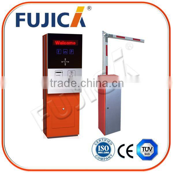 FUJICA car parking system with barrier gate for residents use
