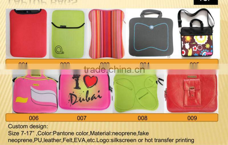 Neoprene Case Bag for iPad Air 2, UltraPortable Zipper Portfolio Neoprene Sleeve Case Bag for Apple iPad Air 2
