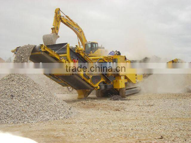 Zhongde Brand High Quality Mobile Crushing Plant with Capacity of 50-500TPH