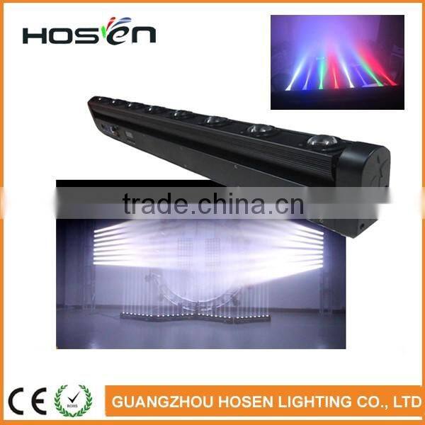 mini led pixel moving beam light / rotation bar 8*10W/ LED stage washer bar
