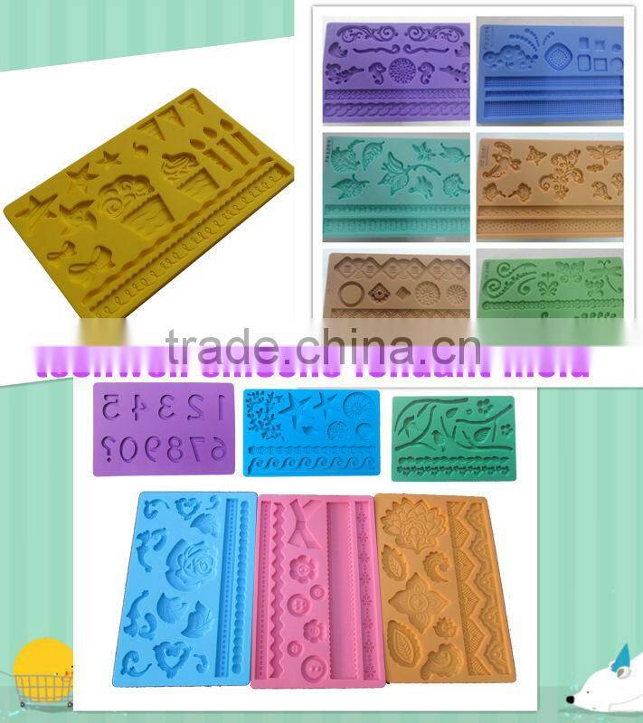 CH-013B silicone molds for fondant