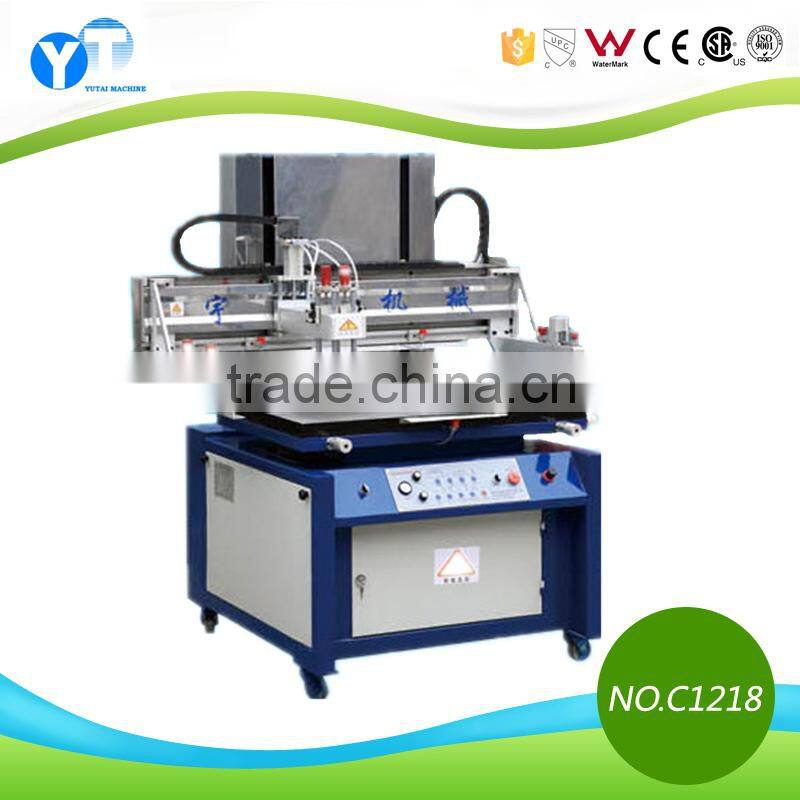 YT 1218 high precision semi automatic silk screen printing machine switch circuit board