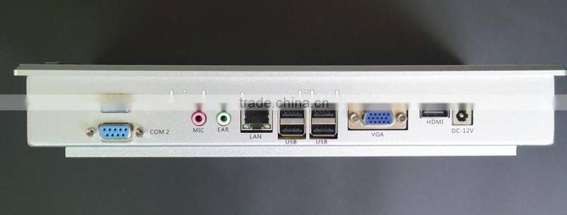 Waterproof & Dustproof 10.4 inch aluminum front panel pc industrial all in one