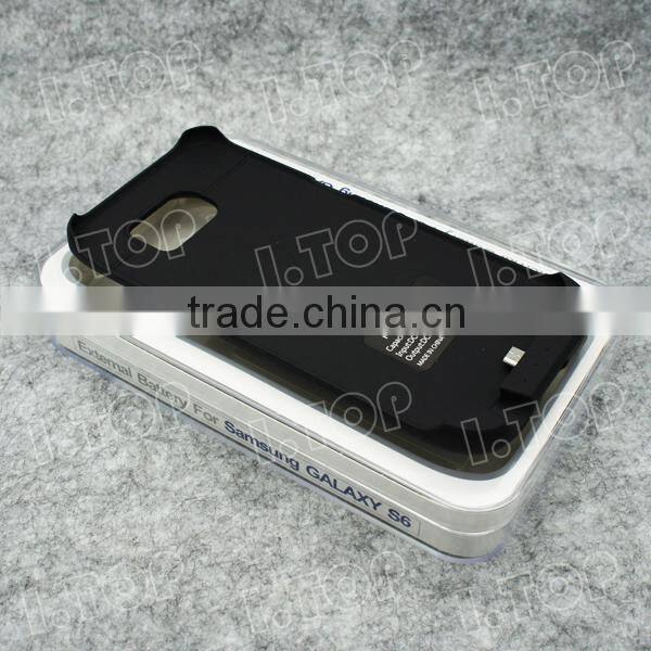Hot selling Battery Backup Charger Case for Samsung Galaxy S6 Power Case