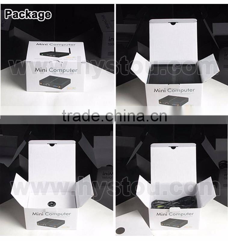 Wholesale Mini PC Dual NIC Quad Core Celeron J1900 Mini PC 2 LAN port with WiFi&Bluetoth 3.0 USB 3.0
