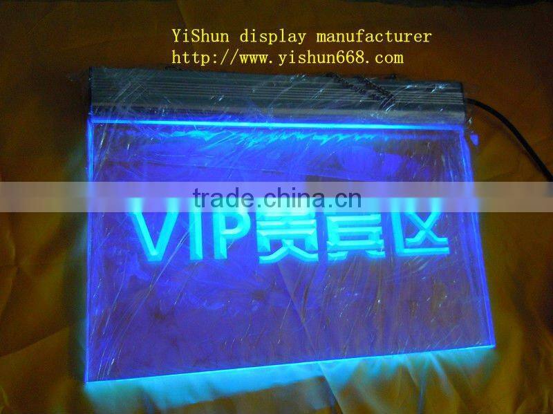 LED acrylic Shopping guide signs