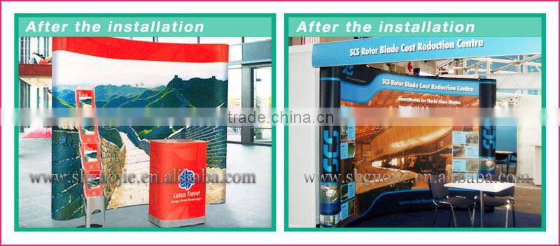 A Frame Fabric Cling Stand Printing PDQ Carton Displays room fabric backdrop
