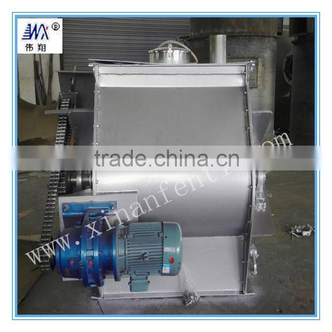 WZ series non-gravity twin-shaft paddle mixer food mixer