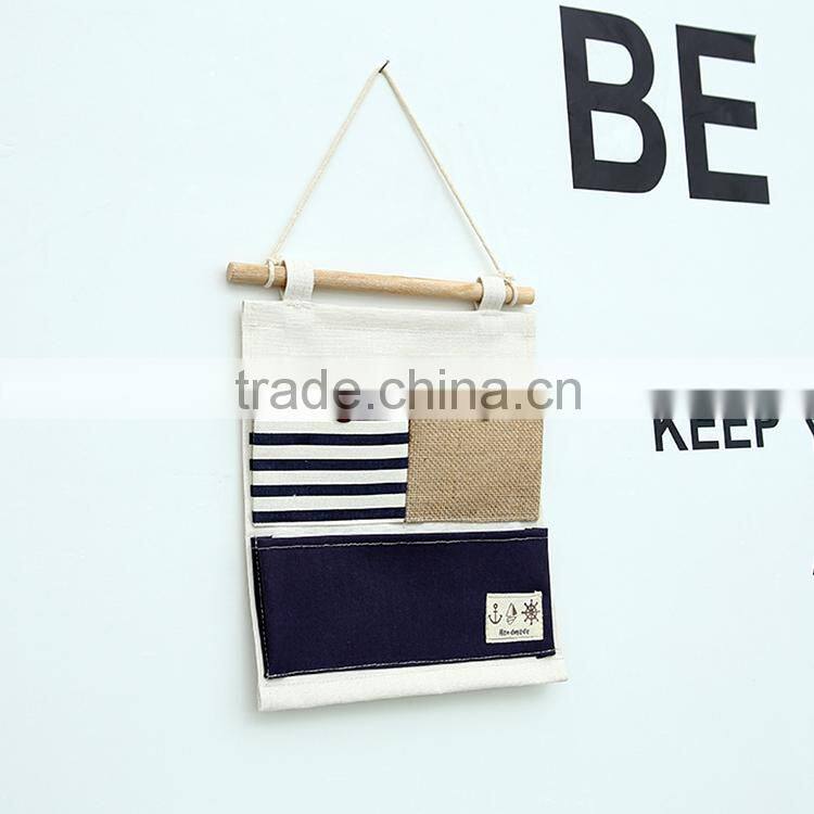 2015 new Creative home decoration Cloth art wall-mounted multipurpose storage bag