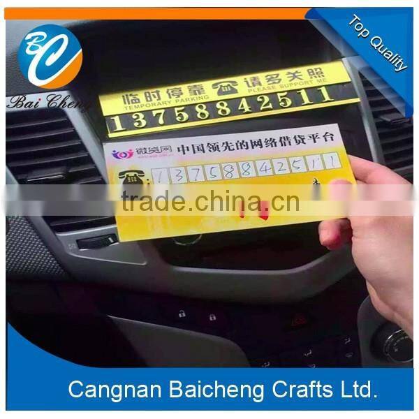 China made promotional plastic price tag/ABS price display
