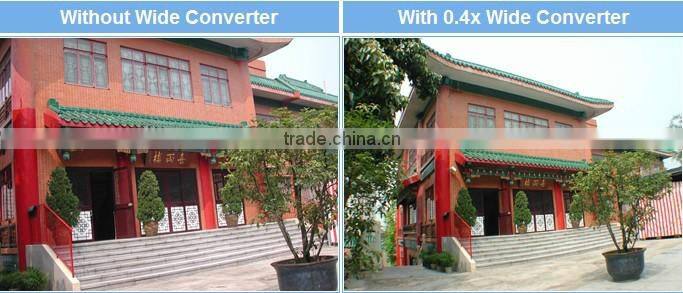 2 in1 camrea lens 0.4X Super Wide Angle+10X Macro Photo Lens Kit for iPhone Samsung