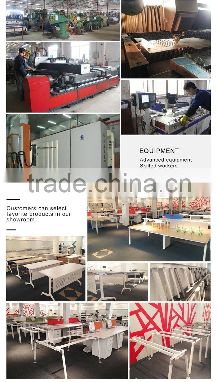 best selling high quality folding office table with steel frame