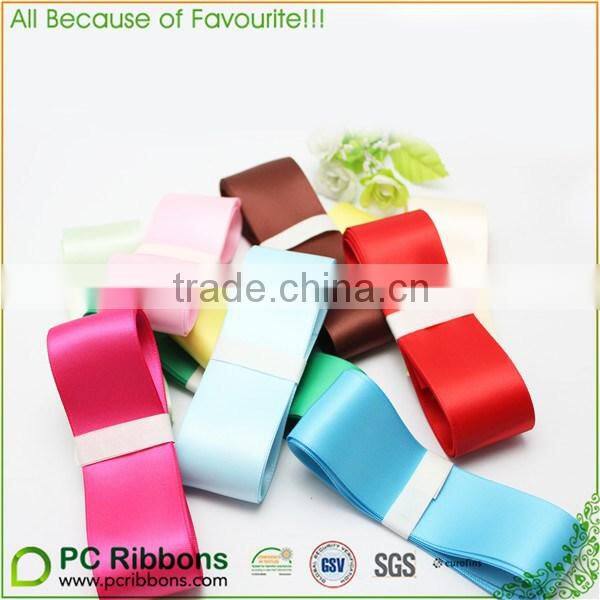 colorful Pastel Blue Poly Satin Ribbon #3