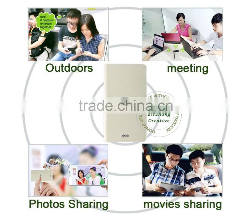 Wireless digital storage external hard disk with wifi for mac usb flash drive
