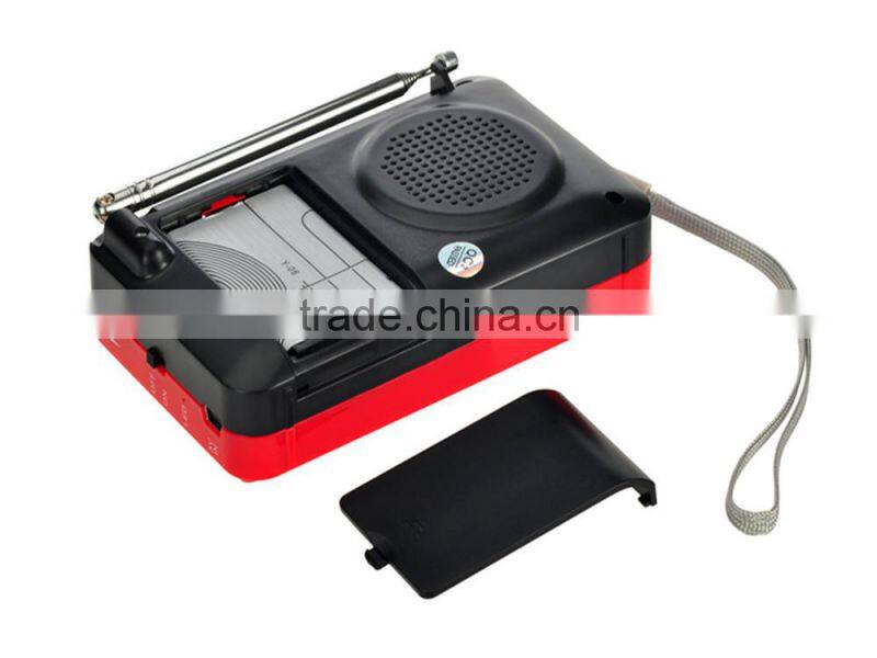 mini digital portable speaker with am fm radio