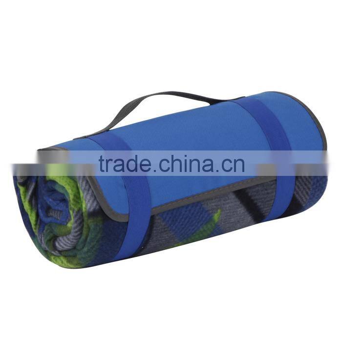 Water-Resistant Picnic Soft Fleece Blanket