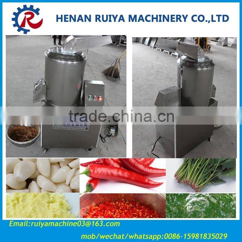 Ginger garlic grinder machine/ ginger garlic paste making machine 0086-15981835029