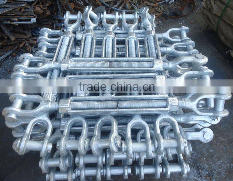 European type stainless steel 5mm jaw and jaw turnbuckles