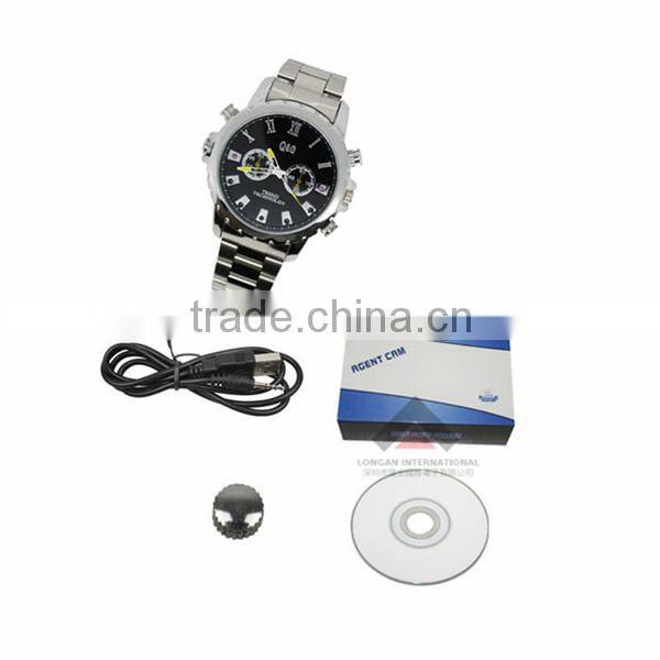 Waterproof IR 1080P Night Vision Wrist Watch Hidden Camera