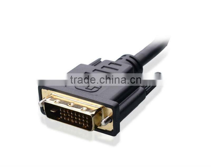 DVI-D Dual Link M/M Cable 10ft, 100% Bare Copper