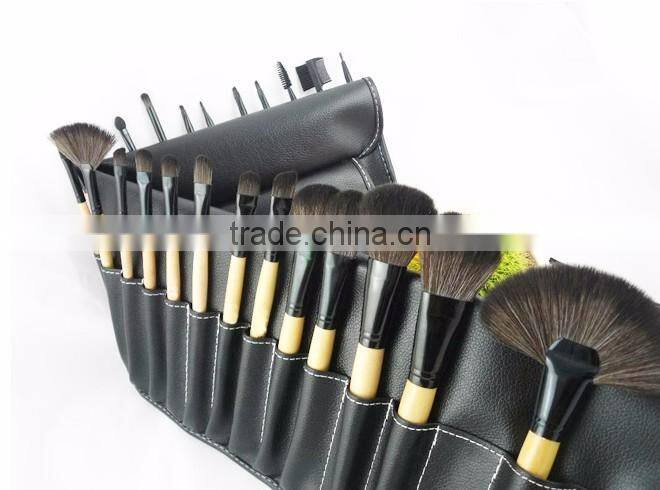 Professional Wholesale 20Pcs Wooden Handle Makeup Brush