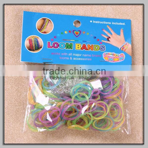 Transparent Blue Rainbow band