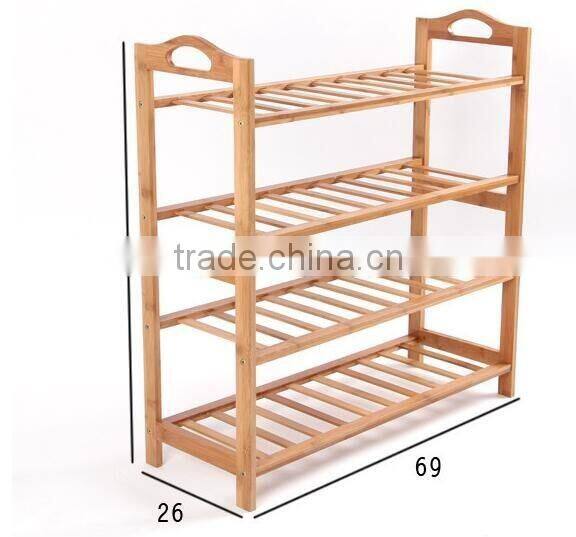 Brief Bamboo shoes rack