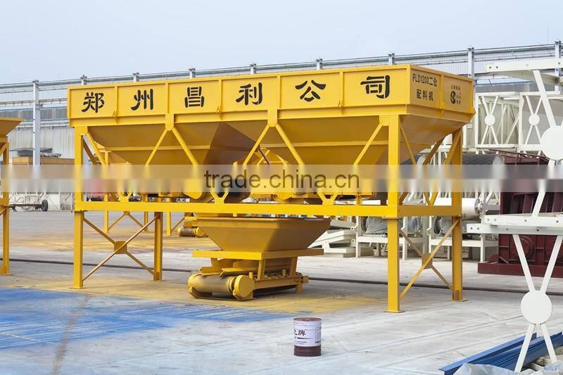 PLD1200 concrete batching machine with CE ISO certification, Aggragate batching machine on sale