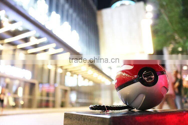 2016 Hot New Products Cartoon with LED Light Poke Ball Pokeball Pokemon Go Power Bank Charger