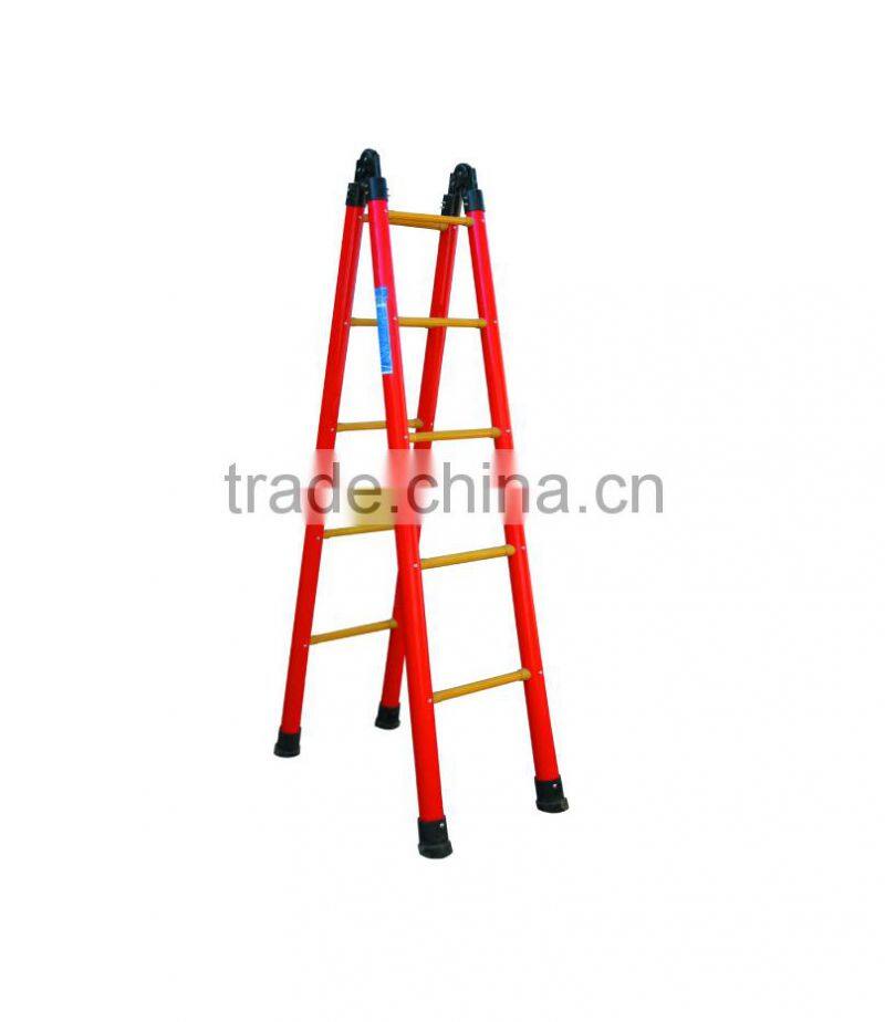 FRP round tube joint ladder