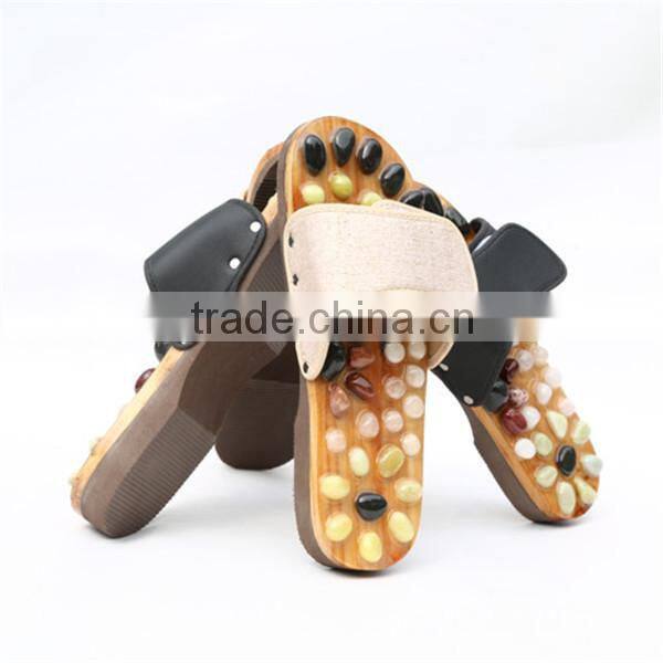 Foot Stone Shoes For Massager with Natural Stone