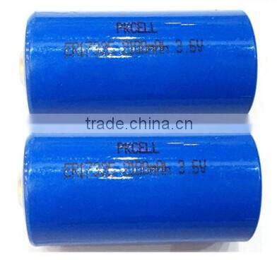 Er17335 3.6v 2100mAh Lithium Chloride Battery