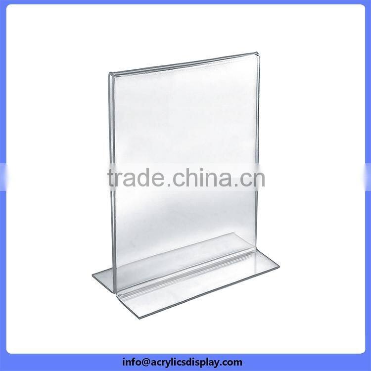 China manufacture hot sale promotion elegant acrylic sign holder block