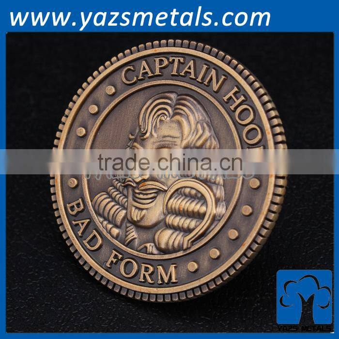High quality metal custom sovereign coin
