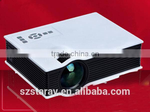 multimedia projector 800*480 Mini LED Home Theater TV Proyector Full HD HDMI Projector UC40