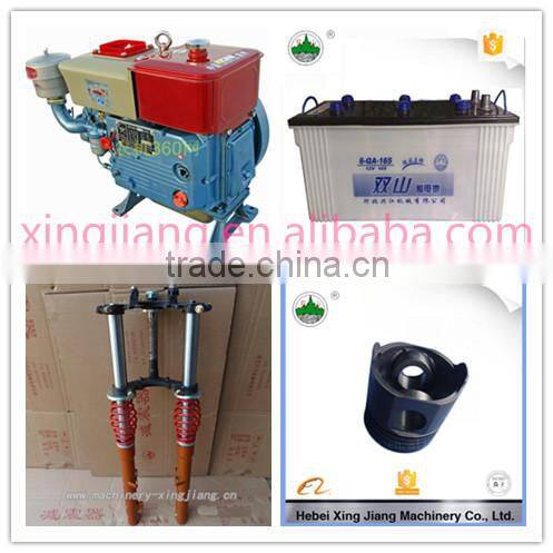 exhaust muffler for tractor engine