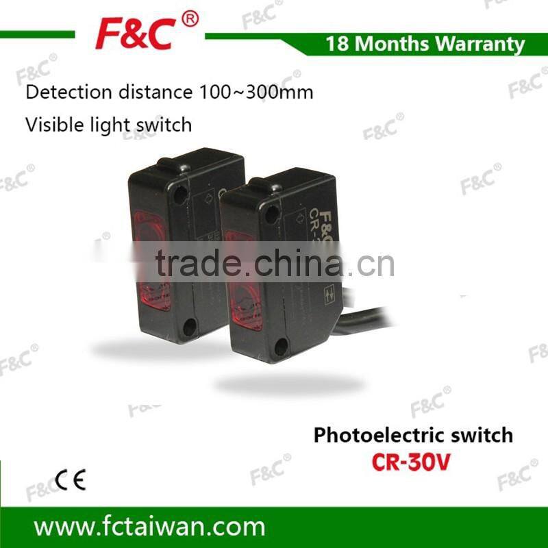 CR-30V red LED photoelectric analog switch sensor NPN
